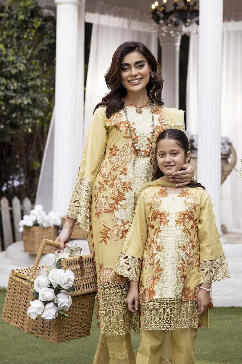 LUXURY JACQUARD EID COLLECTION FOR GIRLS BY MONA MJG6