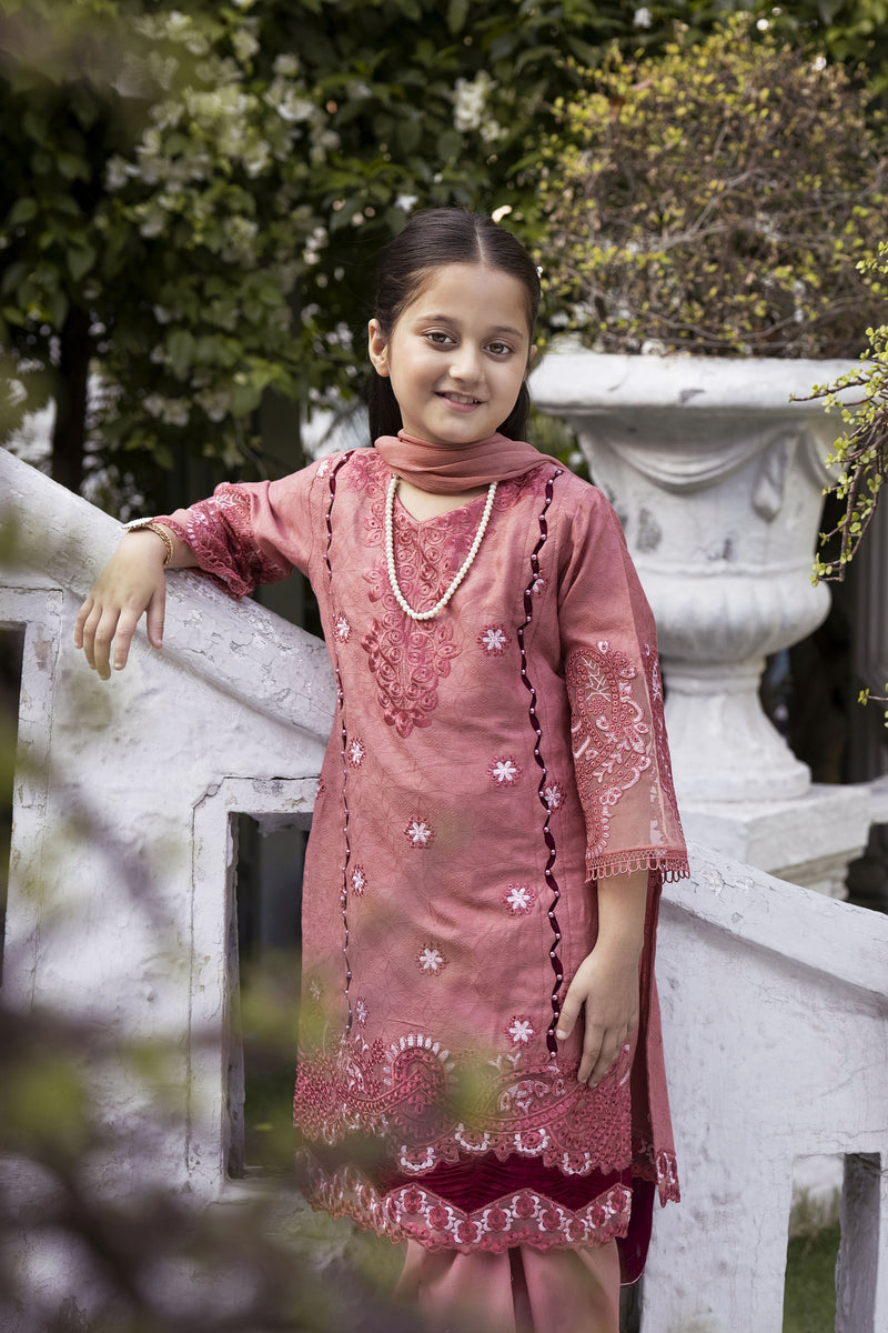 LUXURY JACQUARD EID COLLECTION FOR GIRLS BY MONA MJG2