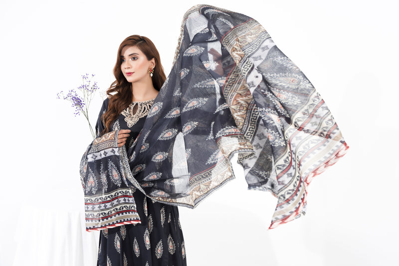 Mahgul Linen Winter Collection by Raniyah RLW01