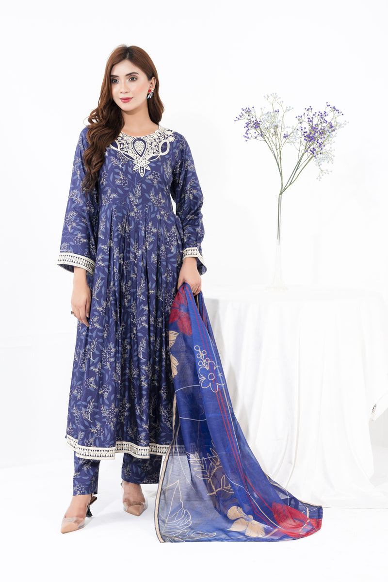 Mahgul Linen Winter Collection by Raniyah RLW04