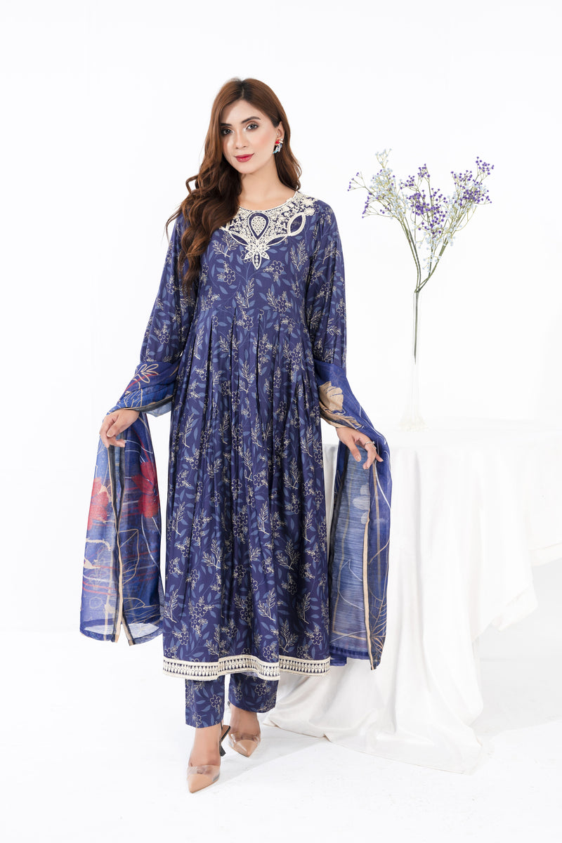 Mahgul Linen Winter Collection by Raniyah RLW04