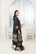 Printed Embroidered 3PC Khaddar Winter Suit SKK2