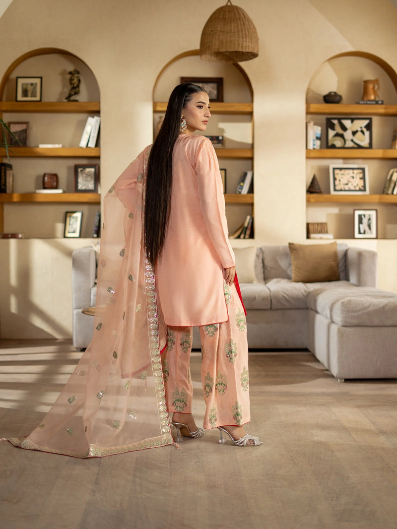 SHEHNAI LUXURY RAW SILK EID EDIT BY RANIYAH REH1