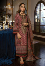 ASIM JOFA ASRA WINTER SHAWL COLLECTION 07