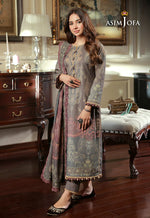 ASIM JOFA ASRA WINTER SHAWL COLLECTION 08