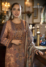 ASIM JOFA ASRA WINTER SHAWL COLLECTION 09