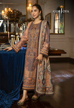 ASIM JOFA ASRA WINTER SHAWL COLLECTION 09