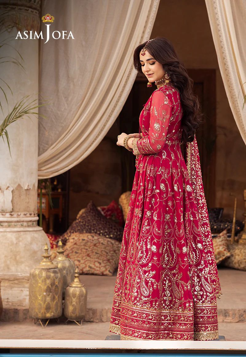 Asim Jofa EMBROIDERED CHIFFON 3 PCS AJCE-10