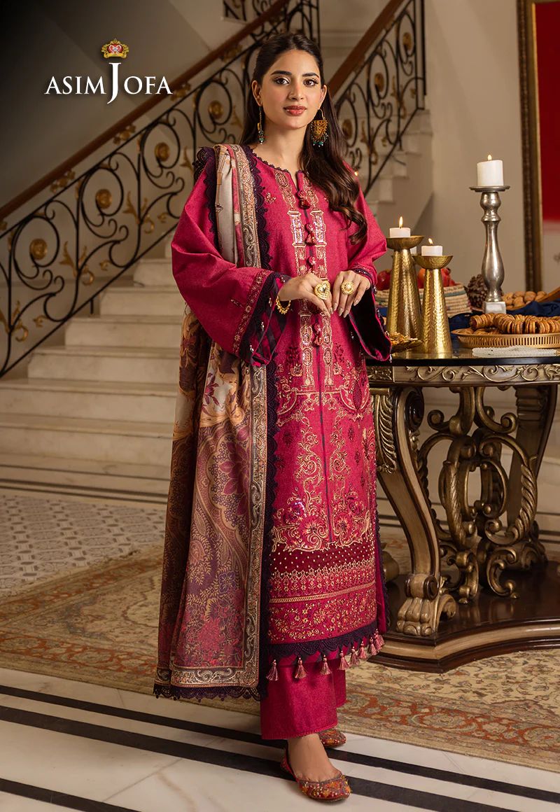 ASIM JOFA AIRA WINTER SHAWL COLLECTION 04