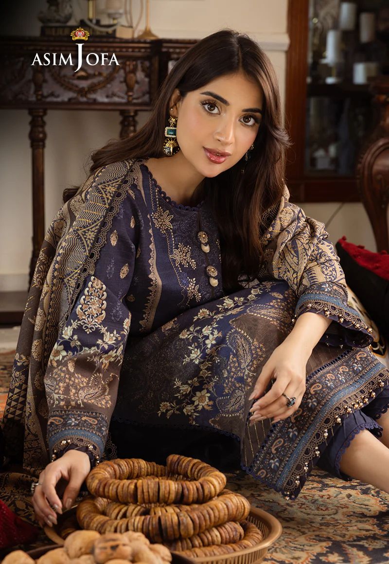 ASIM JOFA AIRA WINTER SHAWL COLLECTION 05