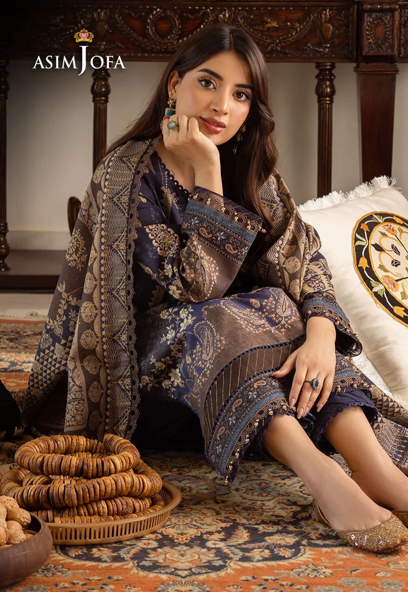 ASIM JOFA AIRA WINTER SHAWL COLLECTION 05