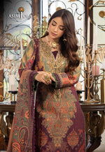 ASIM JOFA AIRA WINTER SHAWL COLLECTION 07