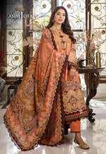 ASIM JOFA AIRA WINTER SHAWL COLLECTION 09