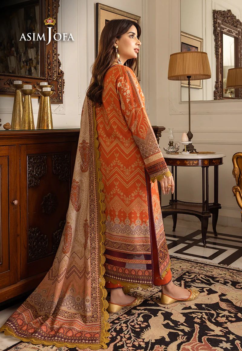 ASIM JOFA AIRA WINTER SHAWL COLLECTION 12