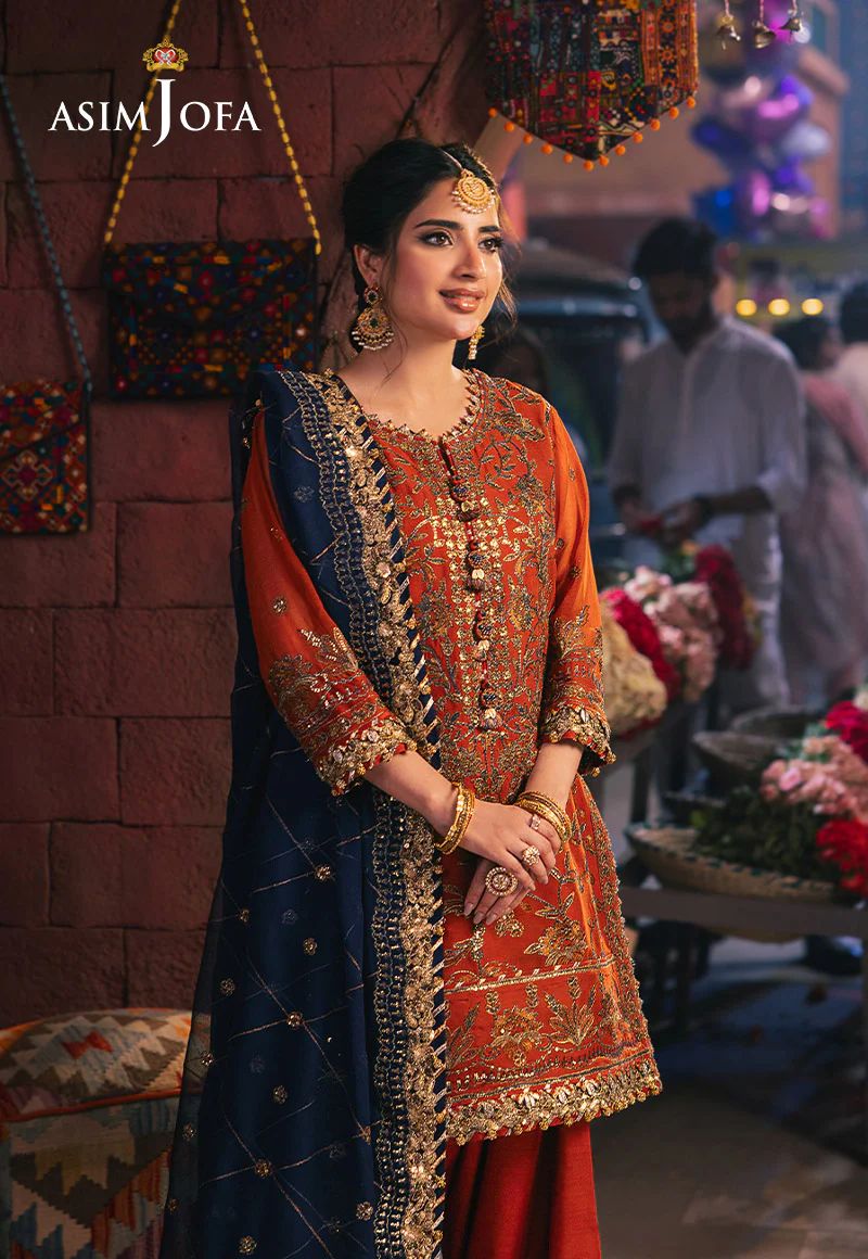 ASIM JOFA READY TO WEAR CHAMKEELI FESTIVE COLLECTION AJKK-10