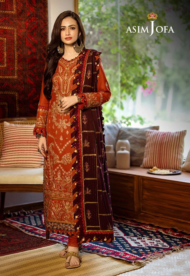 ASIM JOFA READY TO WEAR KASHMIRI TAANKA 09