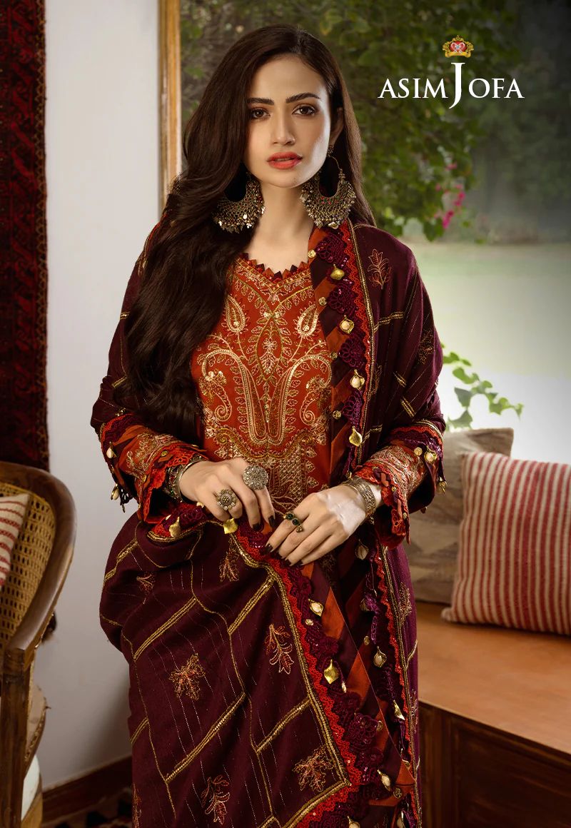 ASIM JOFA READY TO WEAR KASHMIRI TAANKA 09