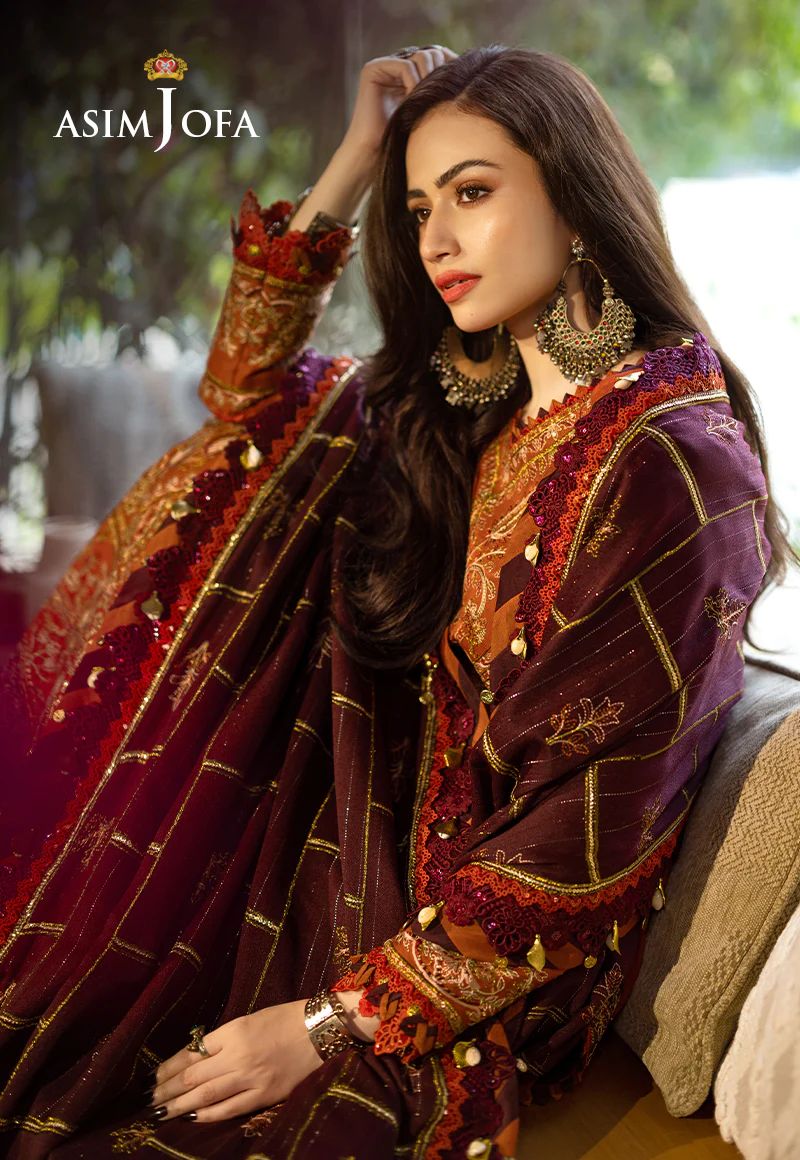 ASIM JOFA READY TO WEAR KASHMIRI TAANKA 09