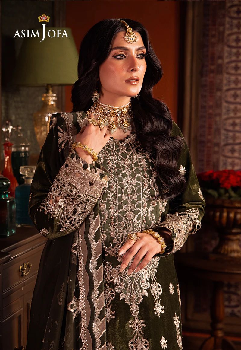 ASIM JOFA MAKHMAL WEDDING VELVET 05