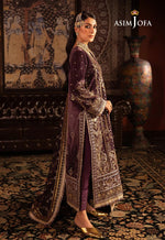 ASIM JOFA MAKHMAL WEDDING VELVET 06