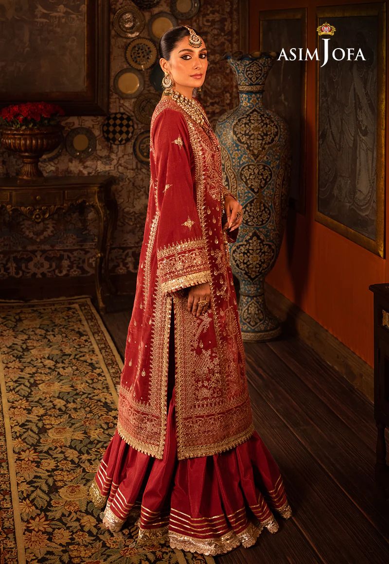 ASIM JOFA MAKHMAL WEDDING VELVET 10