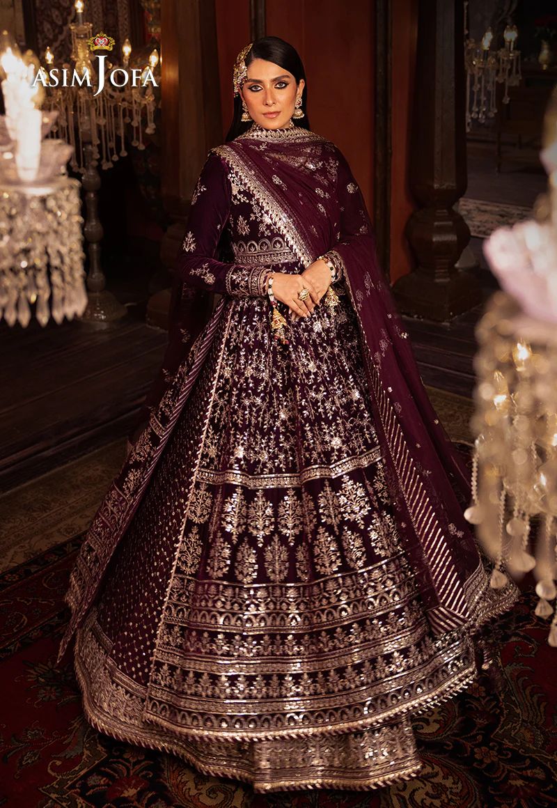 ASIM JOFA MAKHMAL WEDDING VELVET 11