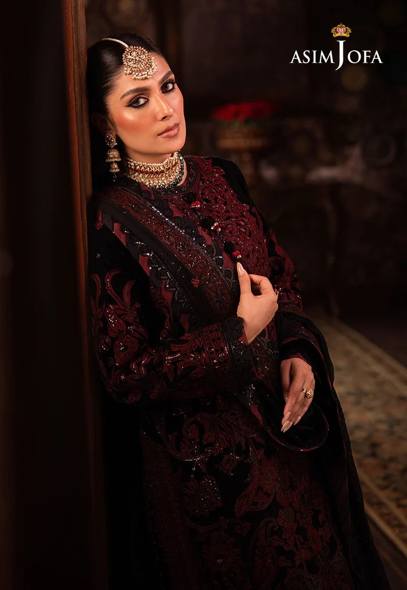 ASIM JOFA MAKHMAL WEDDING VELVET 12