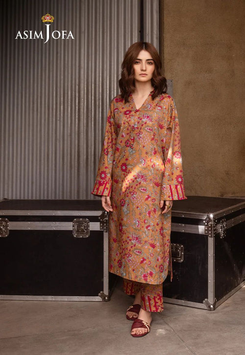 Winter 2Pc Linen Essentials Collection By Dress Code 08 – The Zaibai