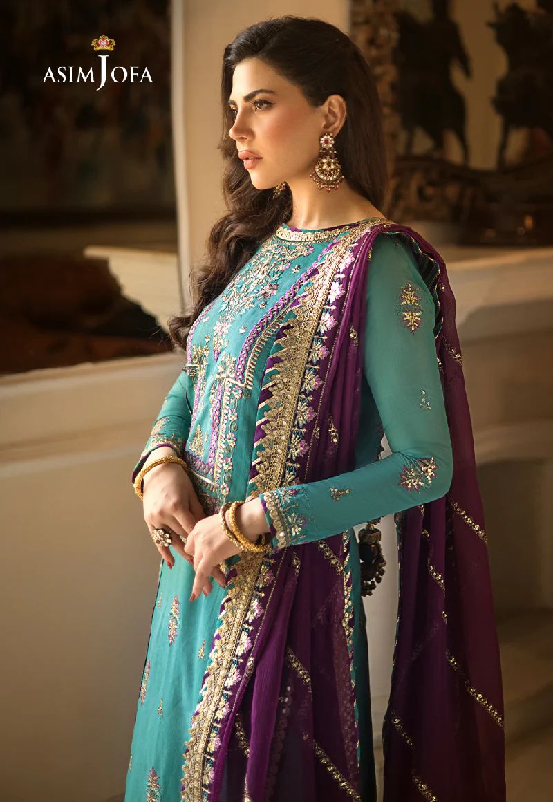 ASIM JOFA ZARI SITARA 17