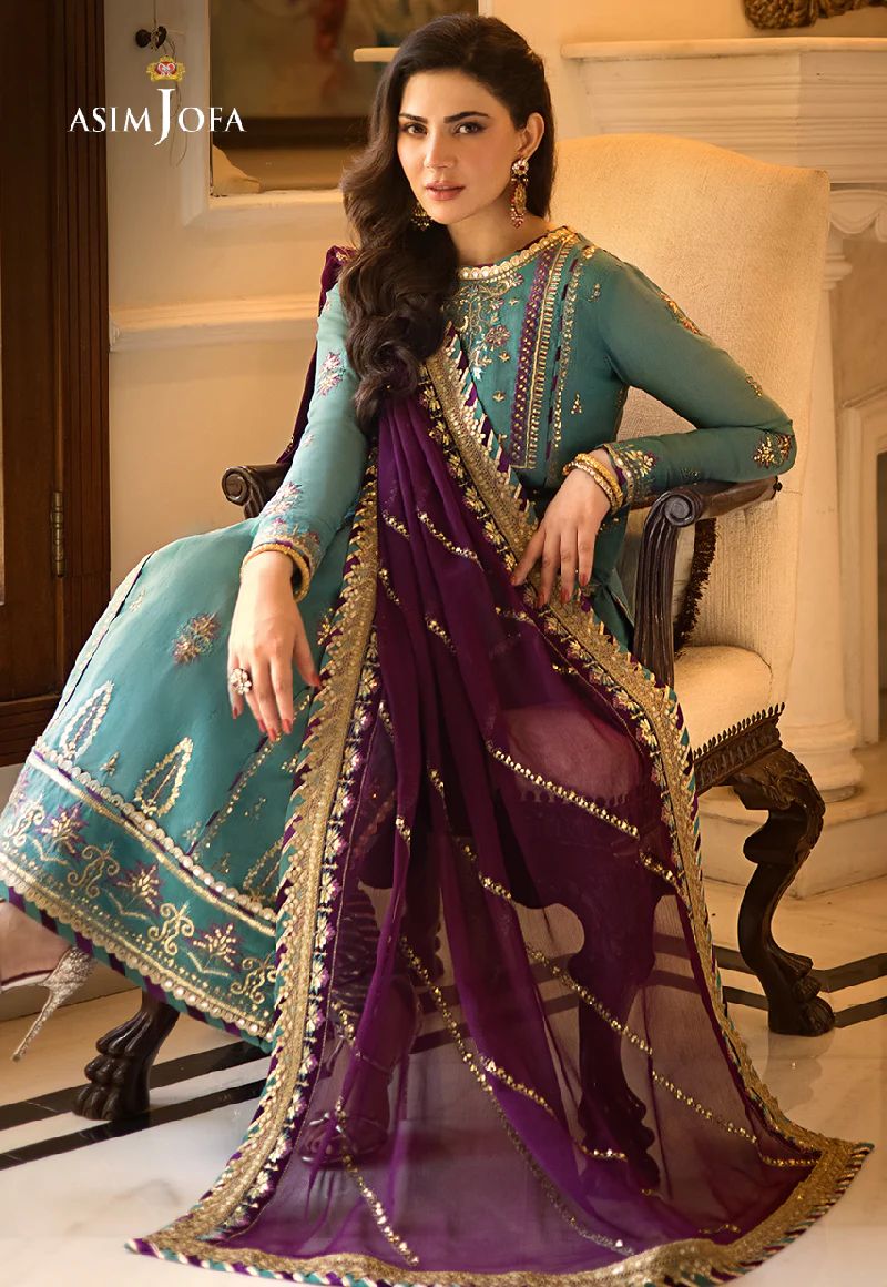 ASIM JOFA ZARI SITARA 17