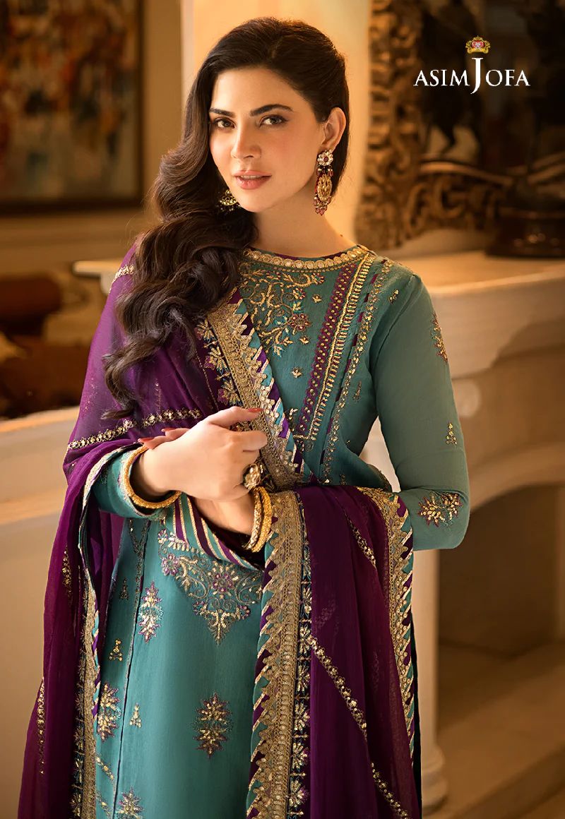 ASIM JOFA ZARI SITARA 17