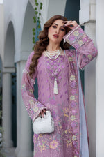 CHIFFON EMBROIDERED FORMAL DRESS BY ALEEZAY 14