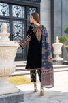 VOGUE VISTAS VELVET EMBROIDERED DRESS BY ZAIWA ZB10