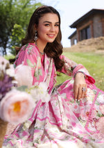 ELAF PRINT CHIKANKARI ECK-03B PINK MUSE