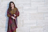 Snowlit Grace by Aabpara Winter Dhanak Dress SLG5