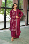 Legacy Luxe 3pc Embroidered Khaddar Dress by Sahar SW24-4