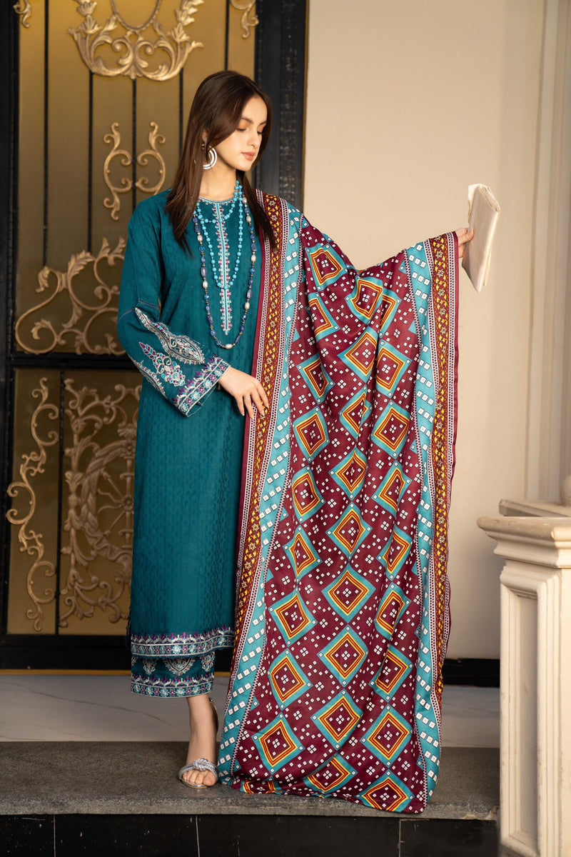 3PC WOOL SHAWL COLLECTOIN BY AABPARA ABV5