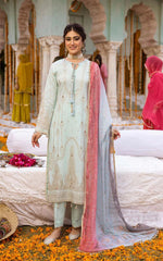 ZEENAT-E-EID JACQUARD LAWN COLLECTION BY MONA MZE5