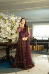 3PC NOORMA KAMAL NET FORMAL EMBROIDERD DRESS 08