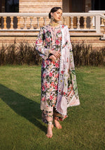 ELAF CHIKANKARI LAWN SOIR ECT-01A