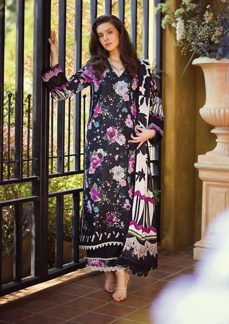 ELAF CHIKANKARI LAWN DARIEN ECT-02B