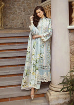 ELAF CHIKANKARI LAWN WATERLILLY ECT-05A