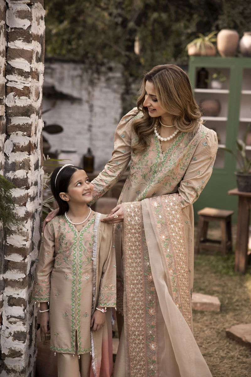 EID LAWN FOR GIRLS BY MONA ELMG5