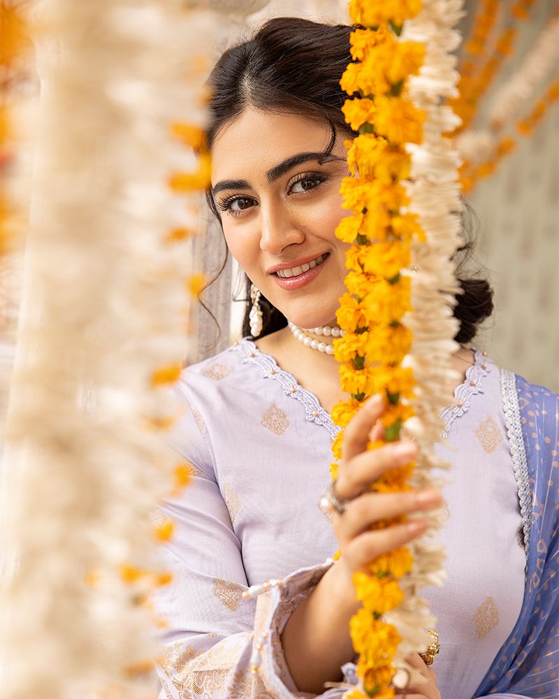 ZEENAT-E-EID JACQUARD LAWN COLLECTION BY MONA MZE1