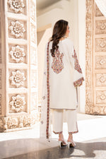 3PC READY TO WEAR RAW SILK DRESS BY GUL WARUN GRS18