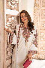 3PC READY TO WEAR RAW SILK DRESS BY GUL WARUN GRS18