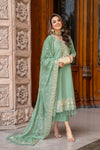 3PC READY TO WEAR RAW SILK DRESS BY GUL WARUN GRS16