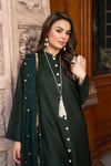 3PC READY TO WEAR RAW SILK DRESS BY GUL WARUN GRS13