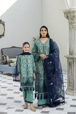 SAFFRON JACQUARD LAWN COLLECTION BY MONA SME1