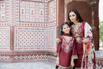 SAKEENA HASAN COTTON JACQUARD GIRLS DRESS 05